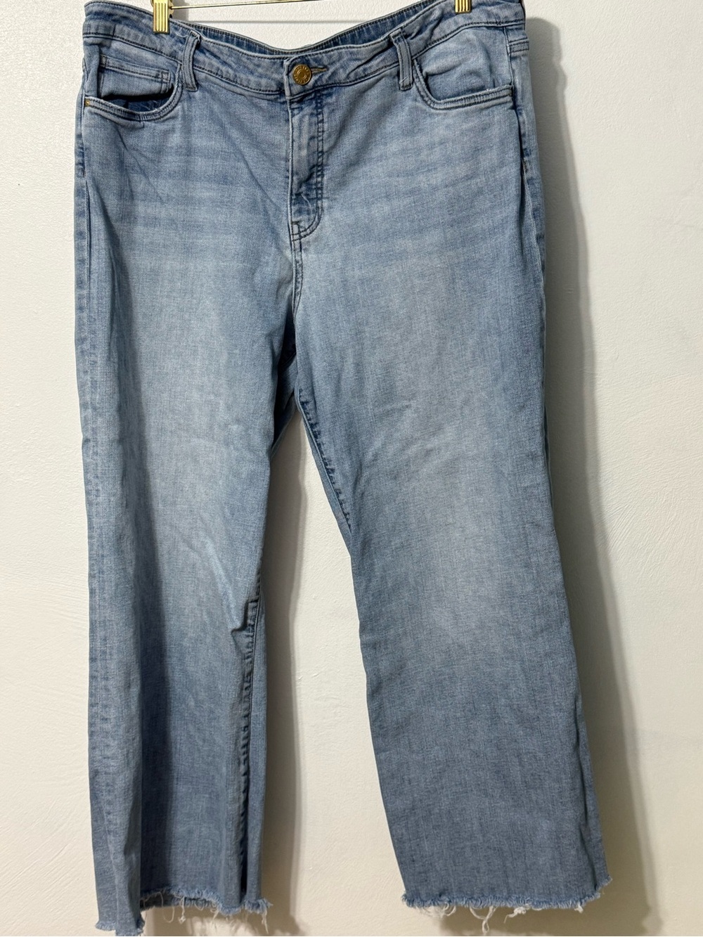Kut from the Kloth MEG
FAB AB WIDE LEG size 18 raw hem